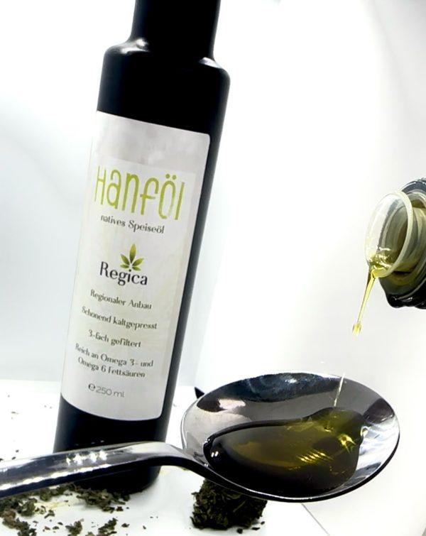 Regica Hanfkern Öl 250ml – Bild 3